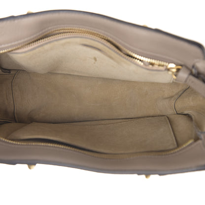 Chloe Calfskin Suede Medium Pixie Shoulder Bag Motty Grey 4 of 11
