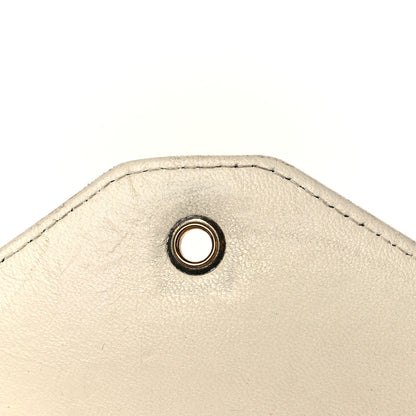 Chanel Lambskin Chevron Mini Coco Envelope Flap White 16 of 16