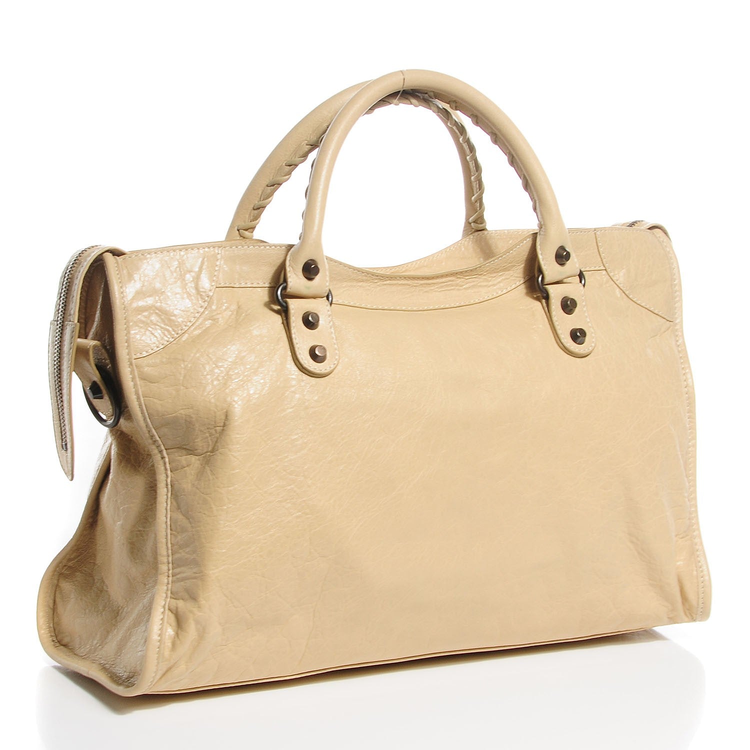 Balenciaga Agneau Classic Hardware City Dune 3 of 14