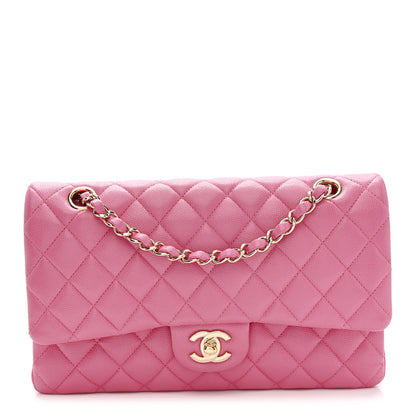 Chanel Caviar Quilted Medium Double Flap Pink 1 of 11
