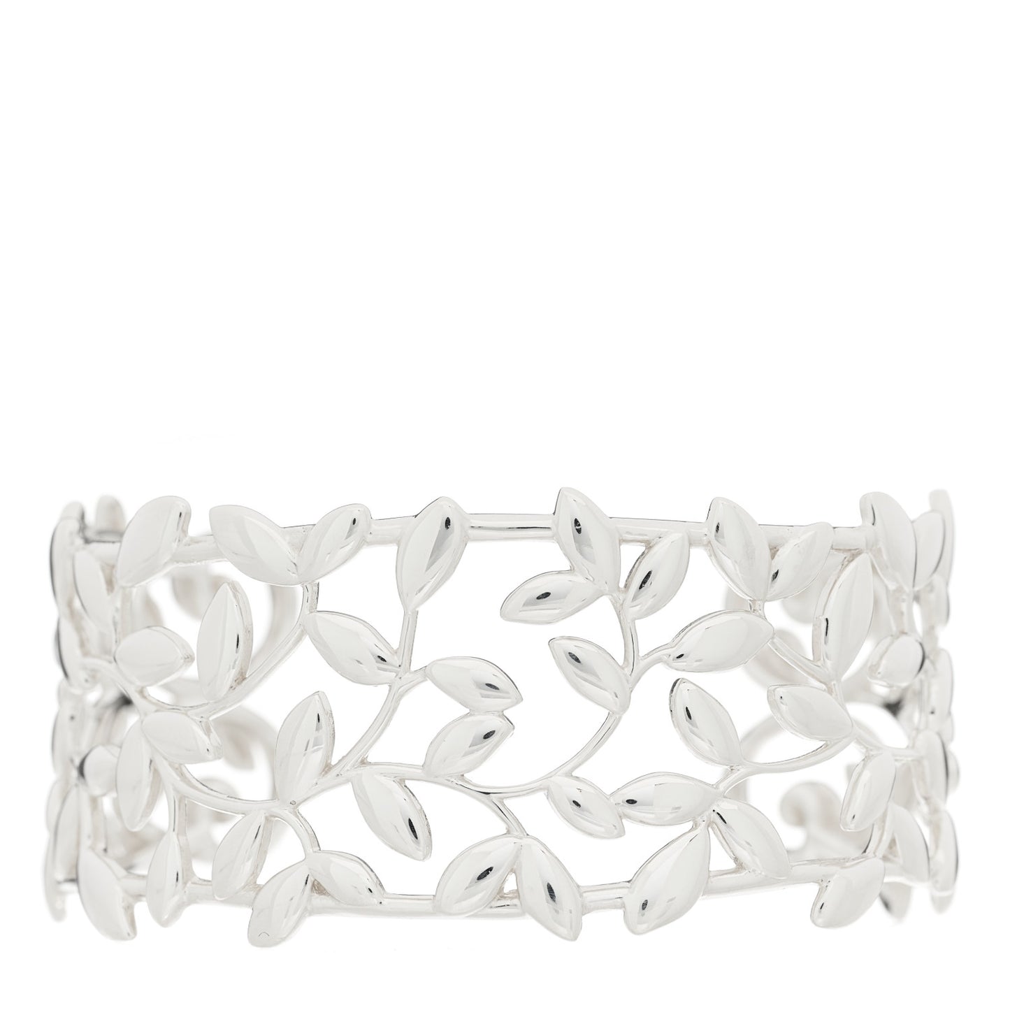 Sterling Silver Paloma Picasso Olive Leaf Cuff Bracelet