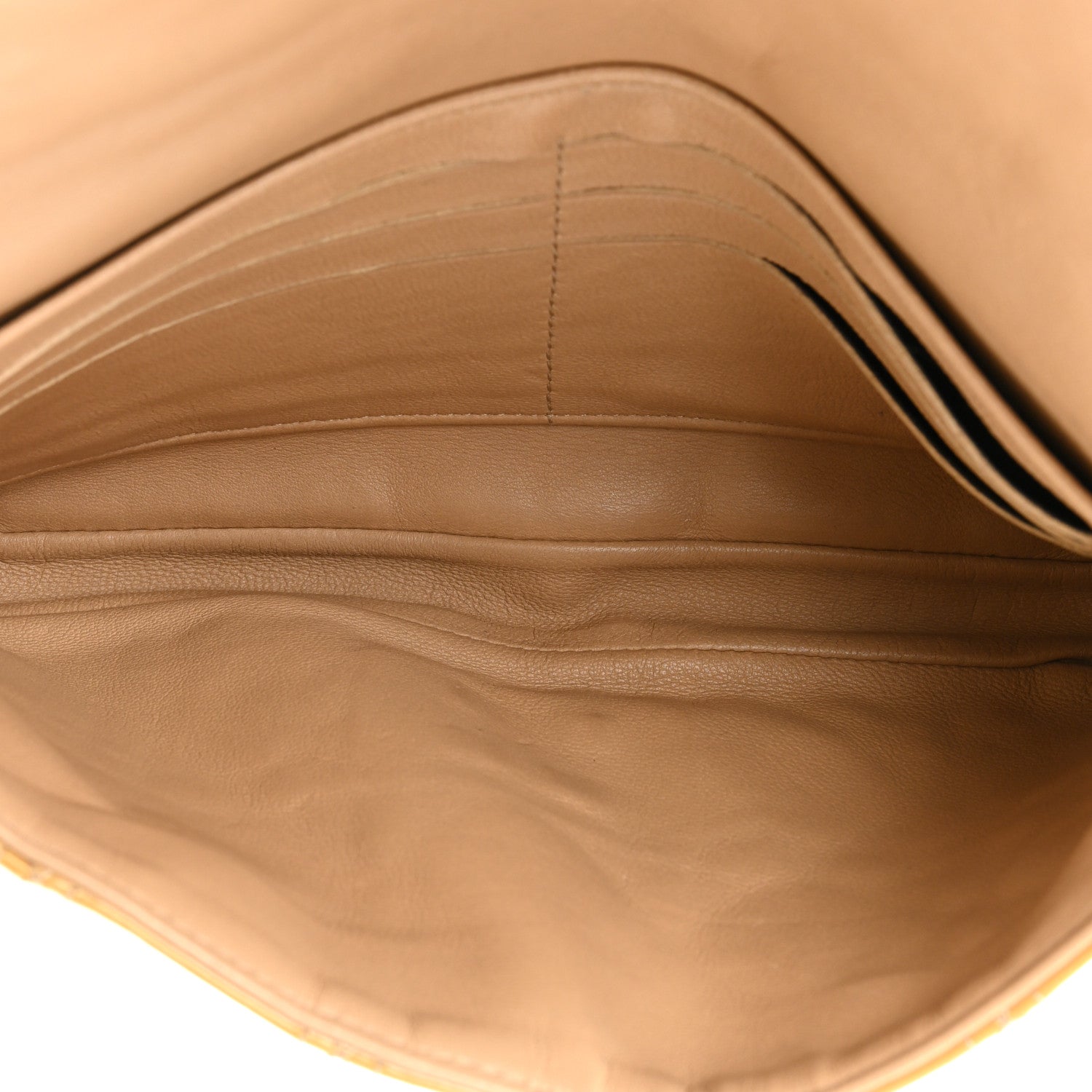 Christian Dior Patent Cannage Miss Dior Promenade Pouch Yellow 5 of 19