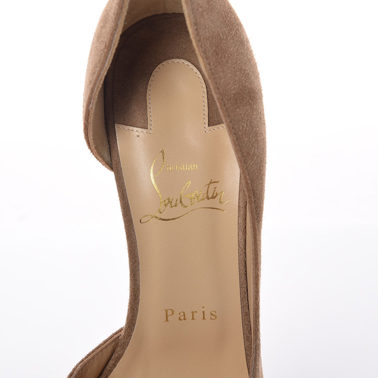 Veau Velours Iriza 100 Pumps 37.5 Cappuccino