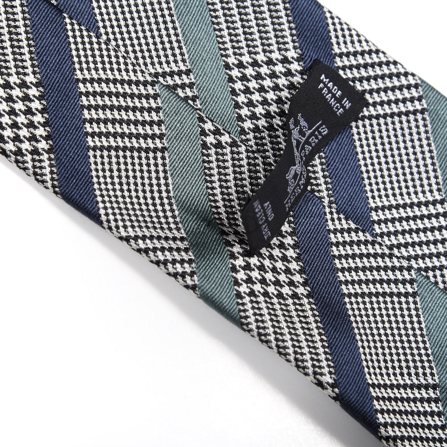 Silk Mens Checked Neck Tie