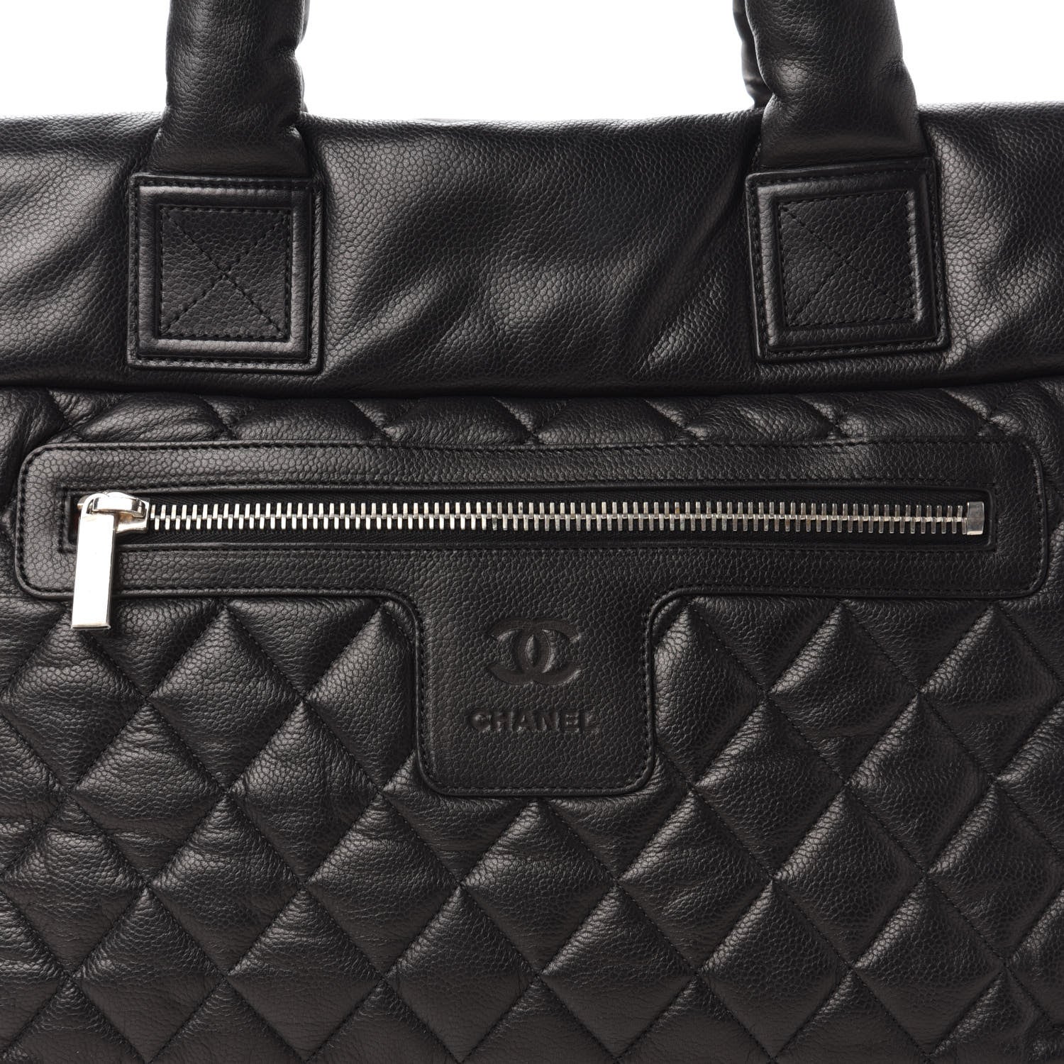 Chanel Caviar Quilted Large Coco Cocoon Tote Black 10 of 10