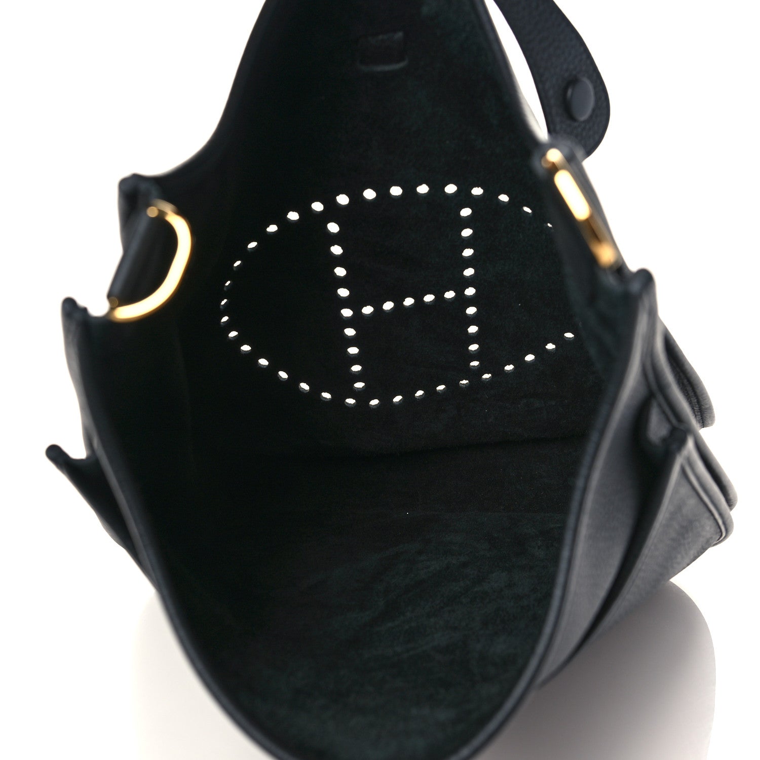 Hermes Taurillon Clemence Evelyne III GM Black 4 of 7