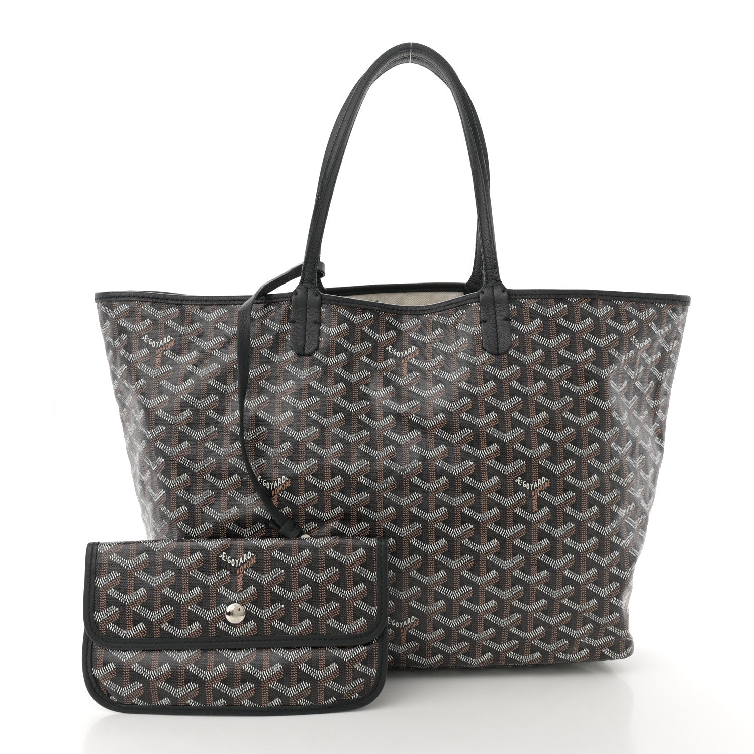 Goyard Goyardine Saint Louis PM Black 3 of 16