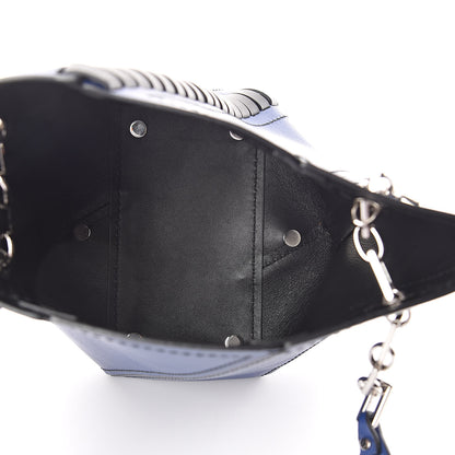 Proenza Schouler Smooth Calfskin Mini Hex Bucket Bag Lapis 5 of 8