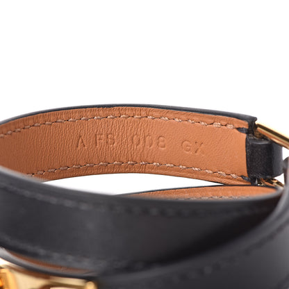 Hermes Box Rivale Double Tour Bracelet T2 Black 5 of 7