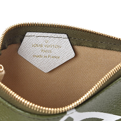 Louis Vuitton Monogram Giant Micro Pochette Accessories Kaki White 7 of 8