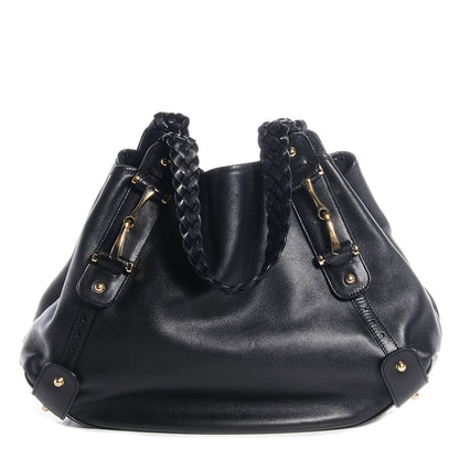 Gucci Leather Medium Pelham Shoulder Bag Black 1 of 8