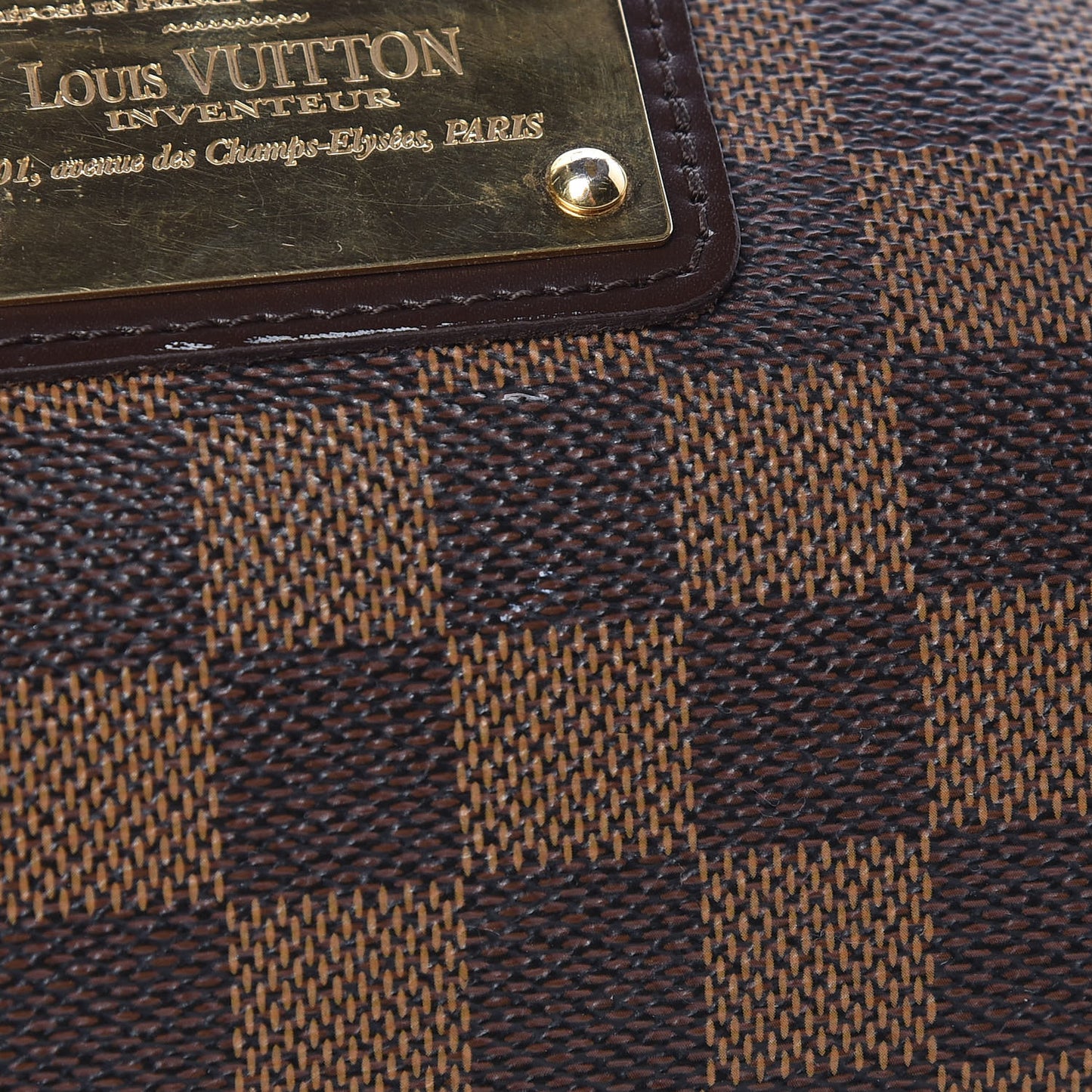 Damier Ebene Eva Clutch