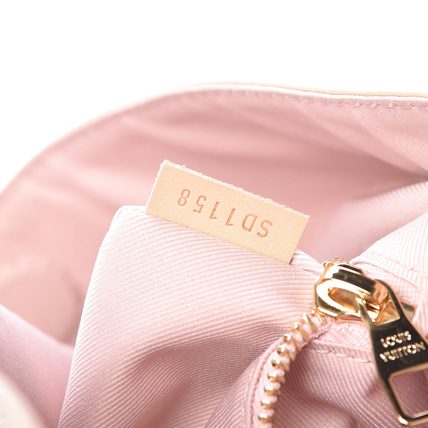 Louis Vuitton Damier Azur Graceful MM Rose Ballerine 8 of 13