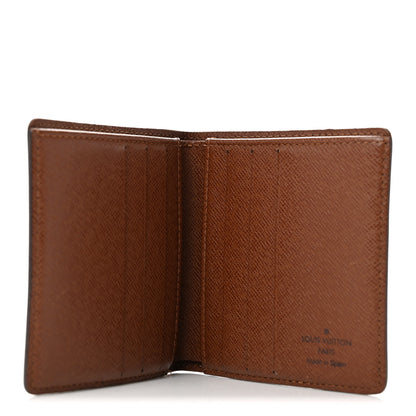 Louis Vuitton Monogram Mens Billfold Wallet 6 Credit Card Slots 5 of 10
