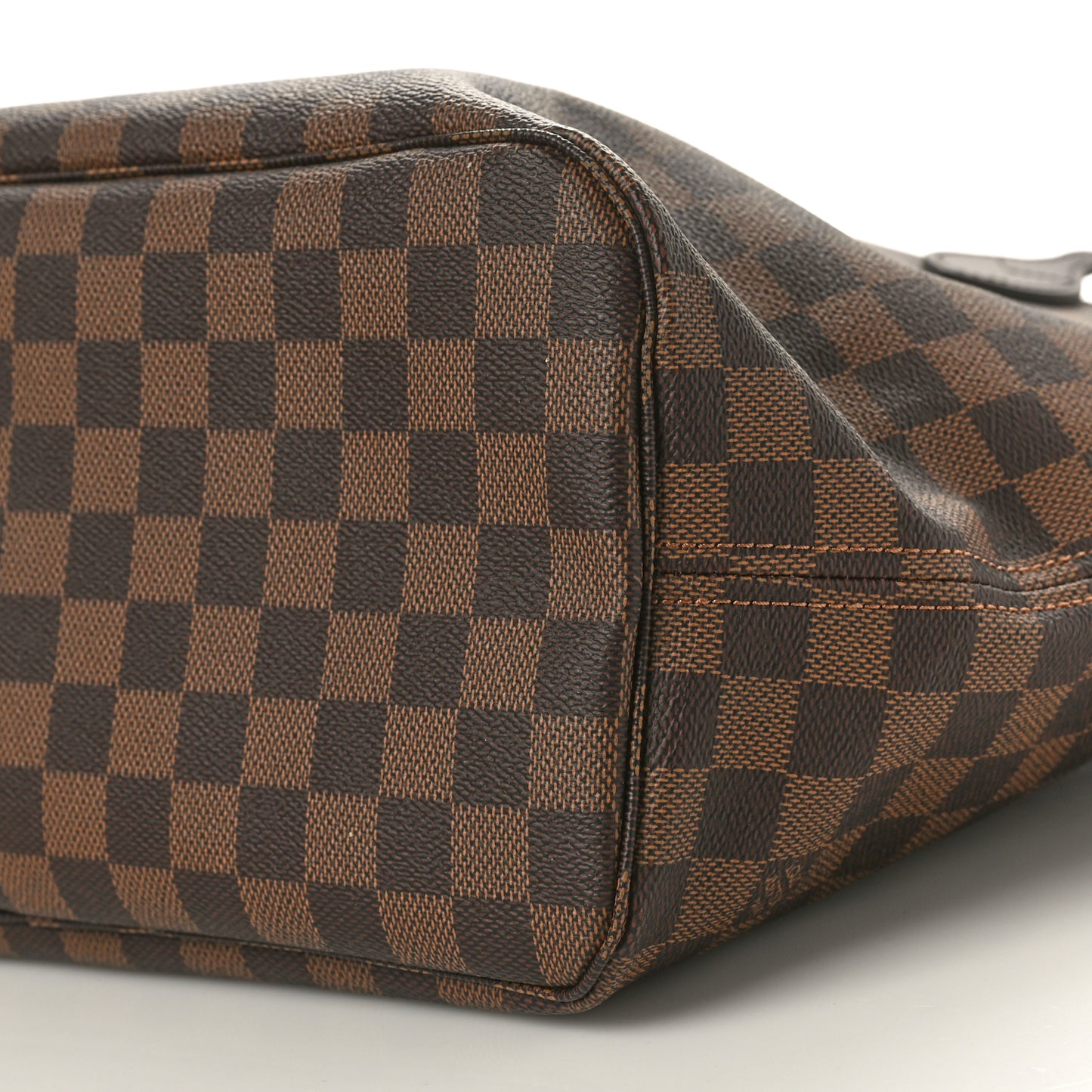 Damier Ebene Neo Neverfull MM Rose Ballerine