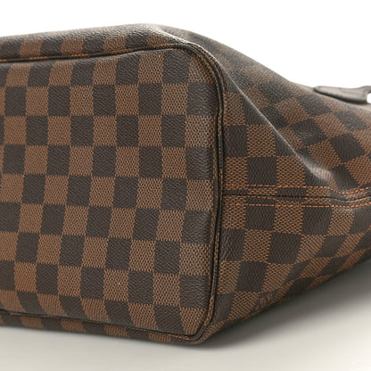 Louis Vuitton Damier Ebene Neo Neverfull MM Rose Ballerine 10 of 10