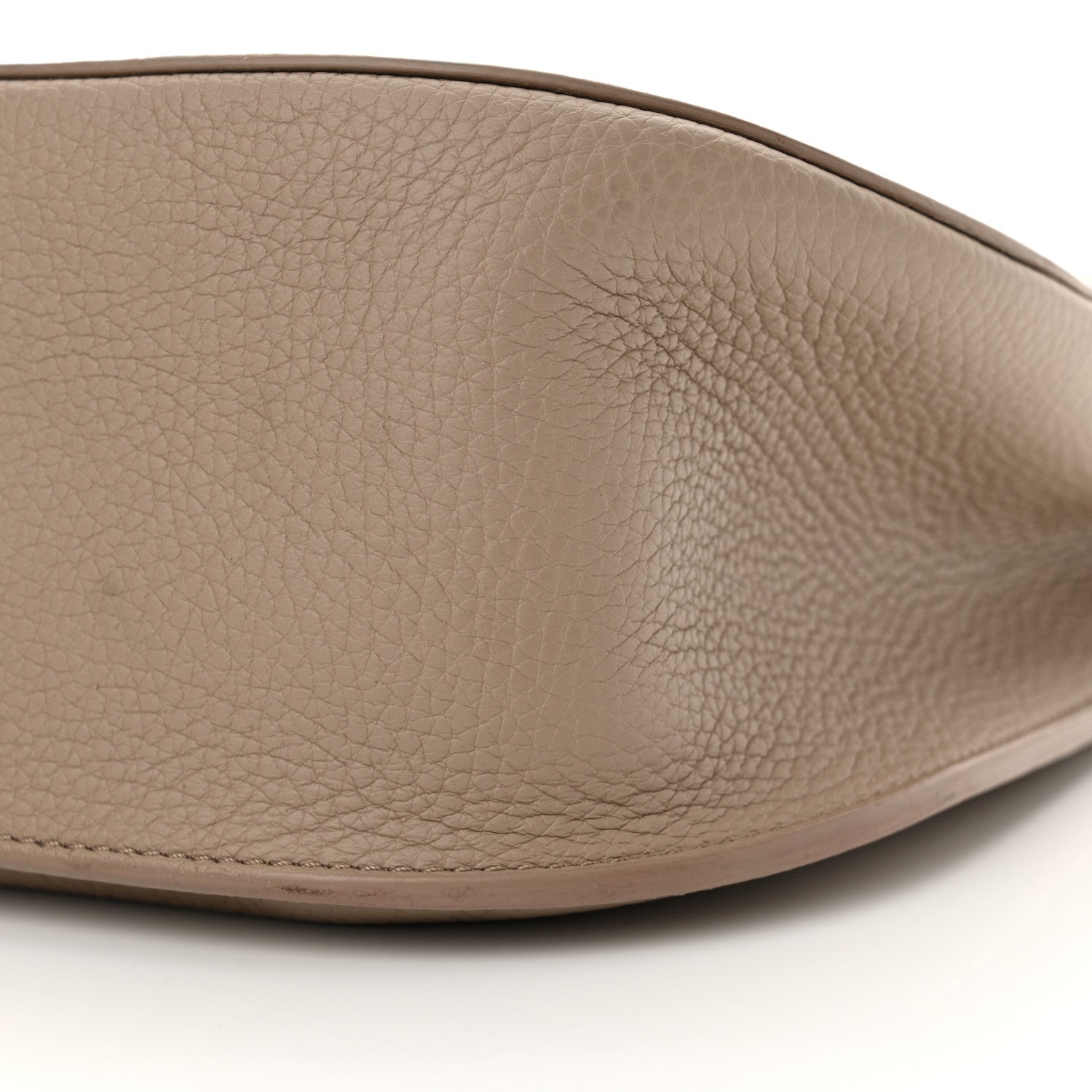 The Row Grained Calfskin Hunting Bag II Stone 9 of 16