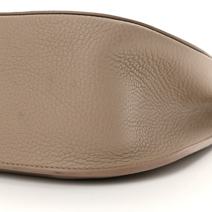 The Row Grained Calfskin Hunting Bag II Stone 9 of 16