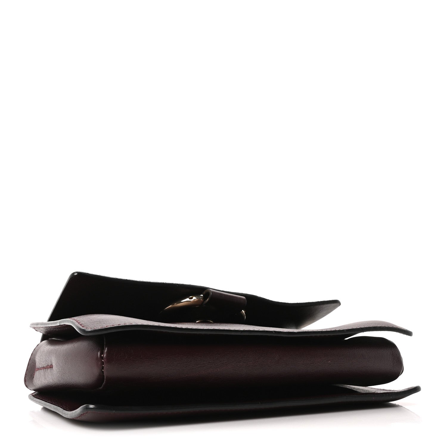 Chloe Suede Calfskin Small Faye Shoulder Bag Intense Violine 3 of 9