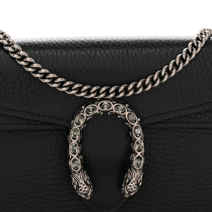 Gucci Calfskin Super Mini Dionysus Shoulder Bag Black 7 of 9