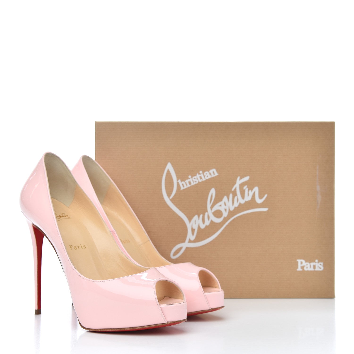 Christian Louboutin Patent New Very Prive 120 Pumps 37.5 Pompadour 11 of 11