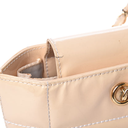 Chanel Patent Chocolate Bar East West Tote White 22 of 27