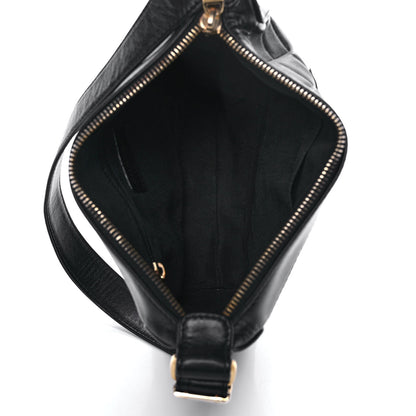 Chanel Lambskin Chocolate Bar Quilted Small Shoulder Bag Black 4 of 9