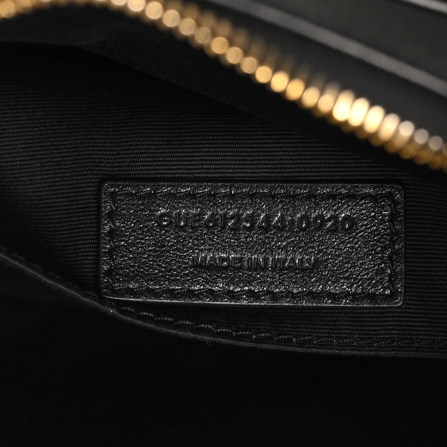 Saint Laurent Calfskin Matelasse Monogram Lou Camera Bag Black 7 of 11