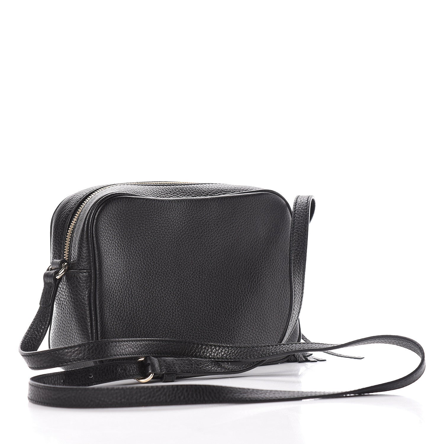 Gucci Pebbled Calfskin Small Soho Disco Bag Black 3 of 11