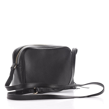 Gucci Pebbled Calfskin Small Soho Disco Bag Black 3 of 11