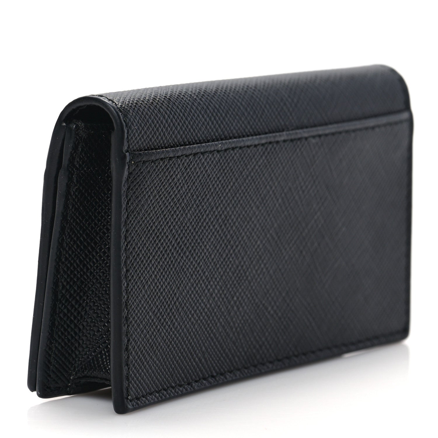 Prada Saffiano Card Holder Black 3 of 6