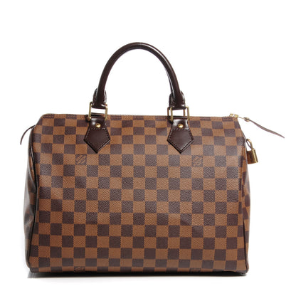 Louis Vuitton Damier Ebene Speedy 30 1 of 7