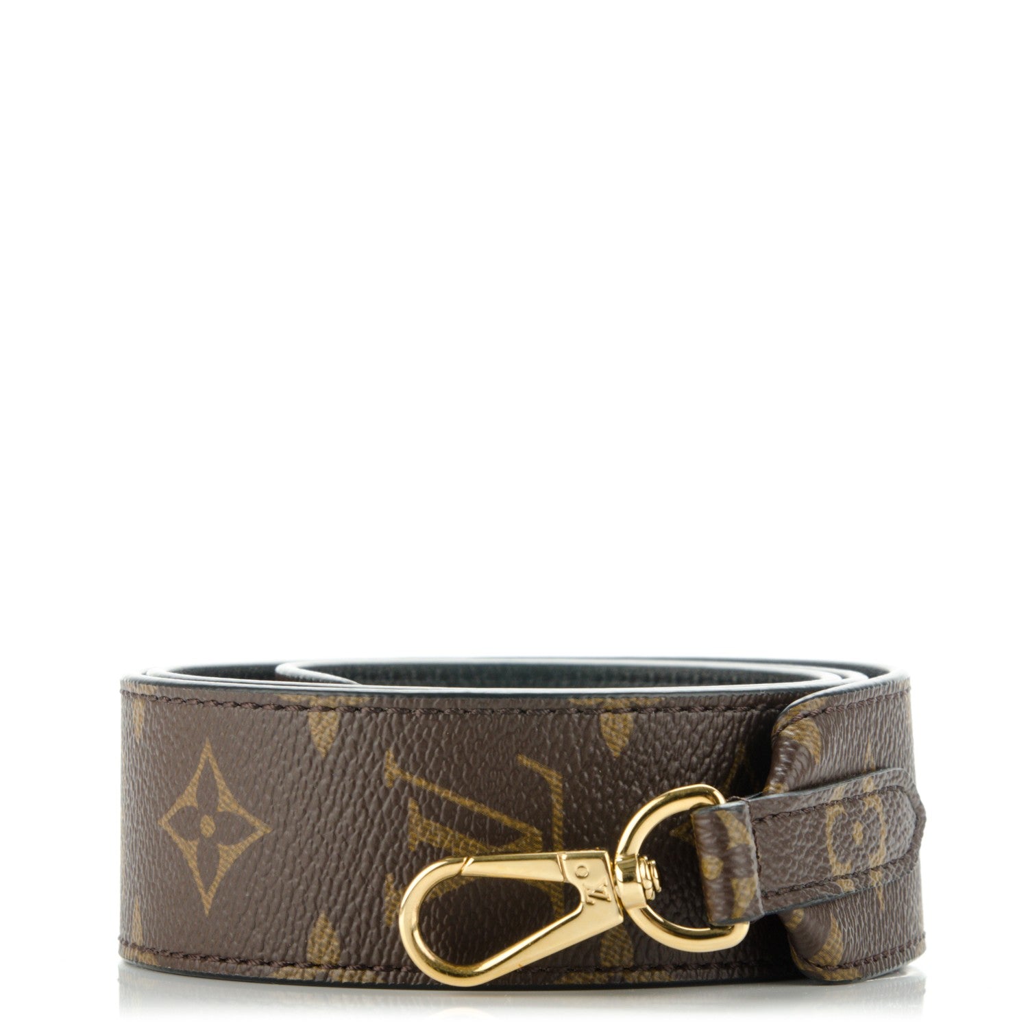 Louis Vuitton Monogram Bandouliere Shoulder Strap Black 1 of 6