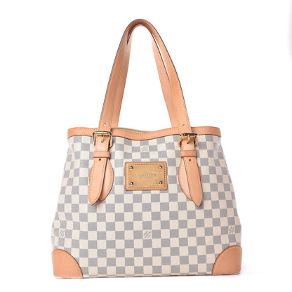 Louis Vuitton Damier Azur Hampstead MM 1 of 16