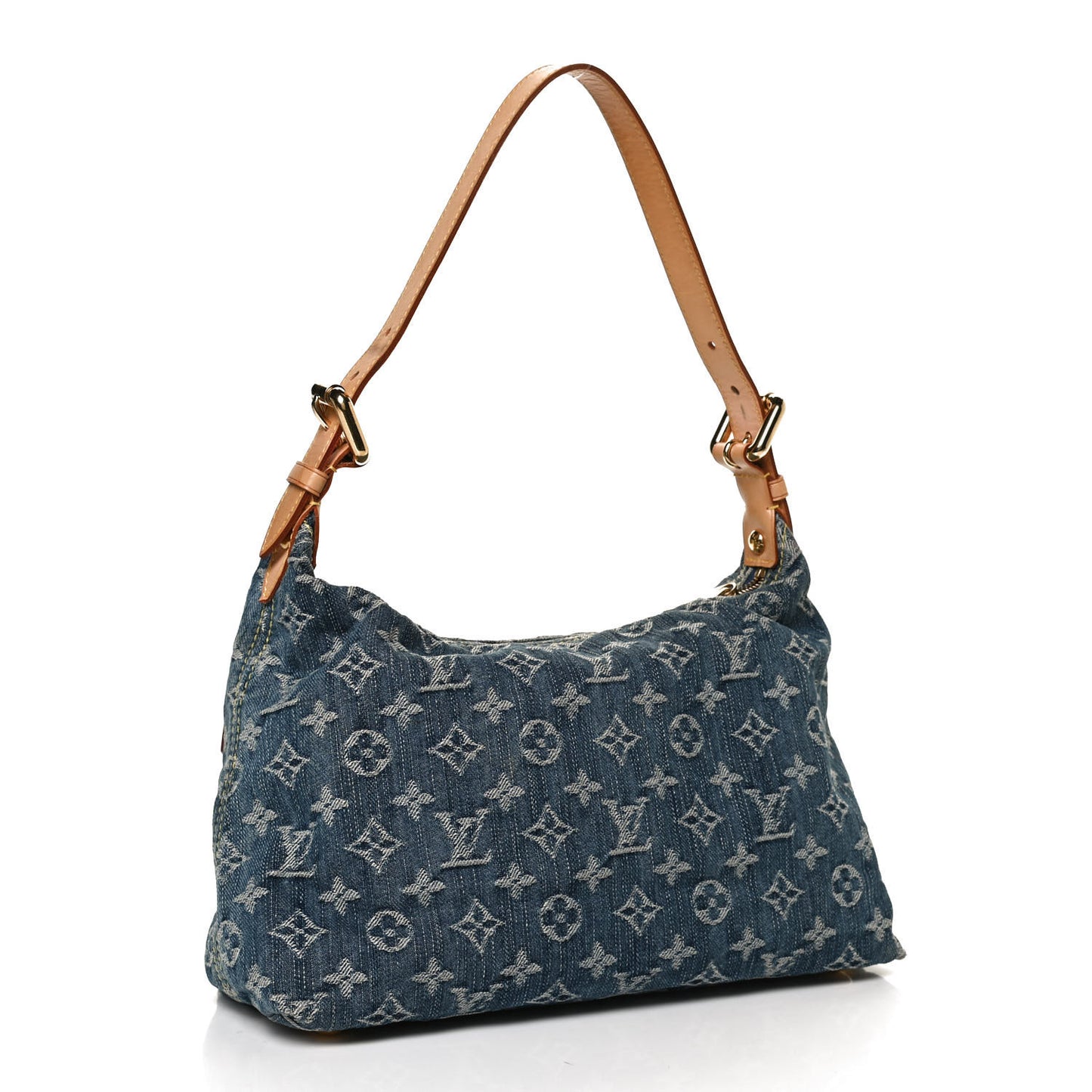 Monogram Denim Baggy PM Blue