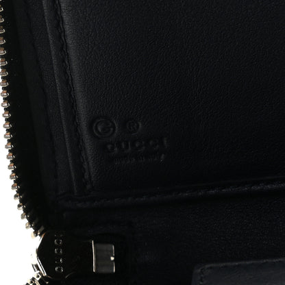 Gucci Microguccissima Large Zip Around Organizer Wallet Blue 5 of 7
