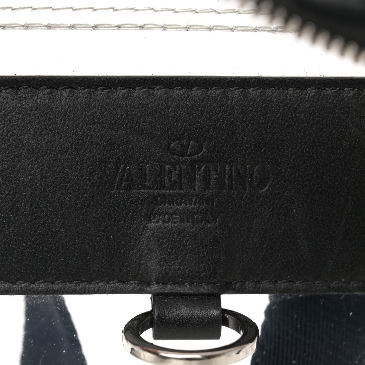 Valentino Garavani PVC VLTN Belt Bag Black 8 of 13