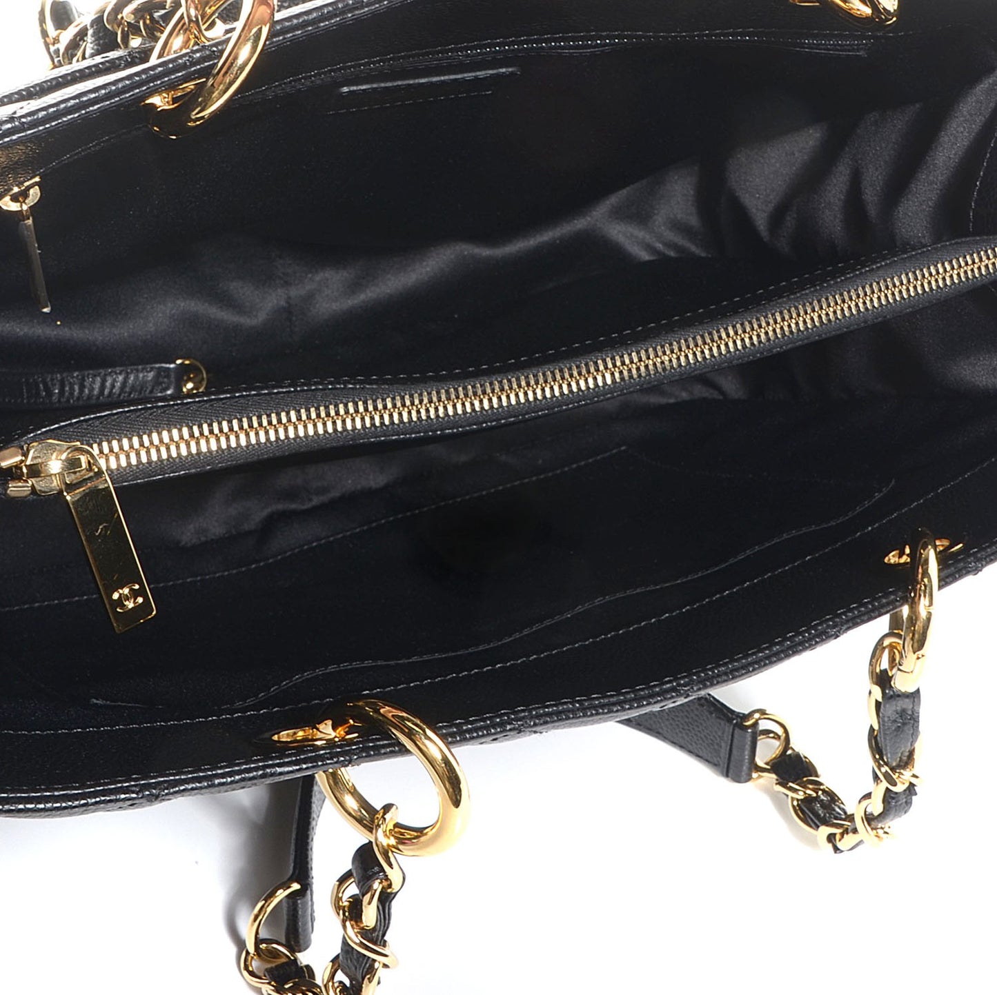 Caviar Grand Shopping Tote GST Black