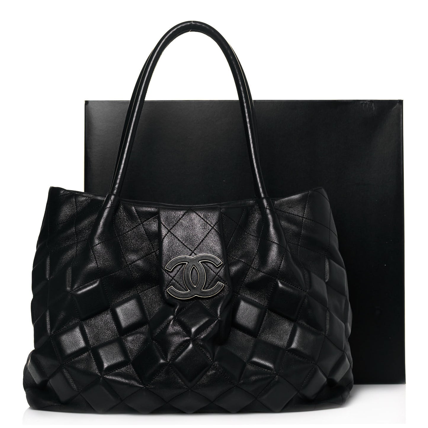Calfskin Sloane Square Tote Black