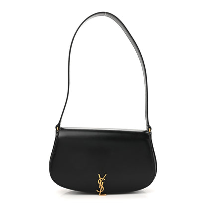 Saint Laurent Box Calfskin Mini Voltaire Shoulder Bag Black 1 of 11
