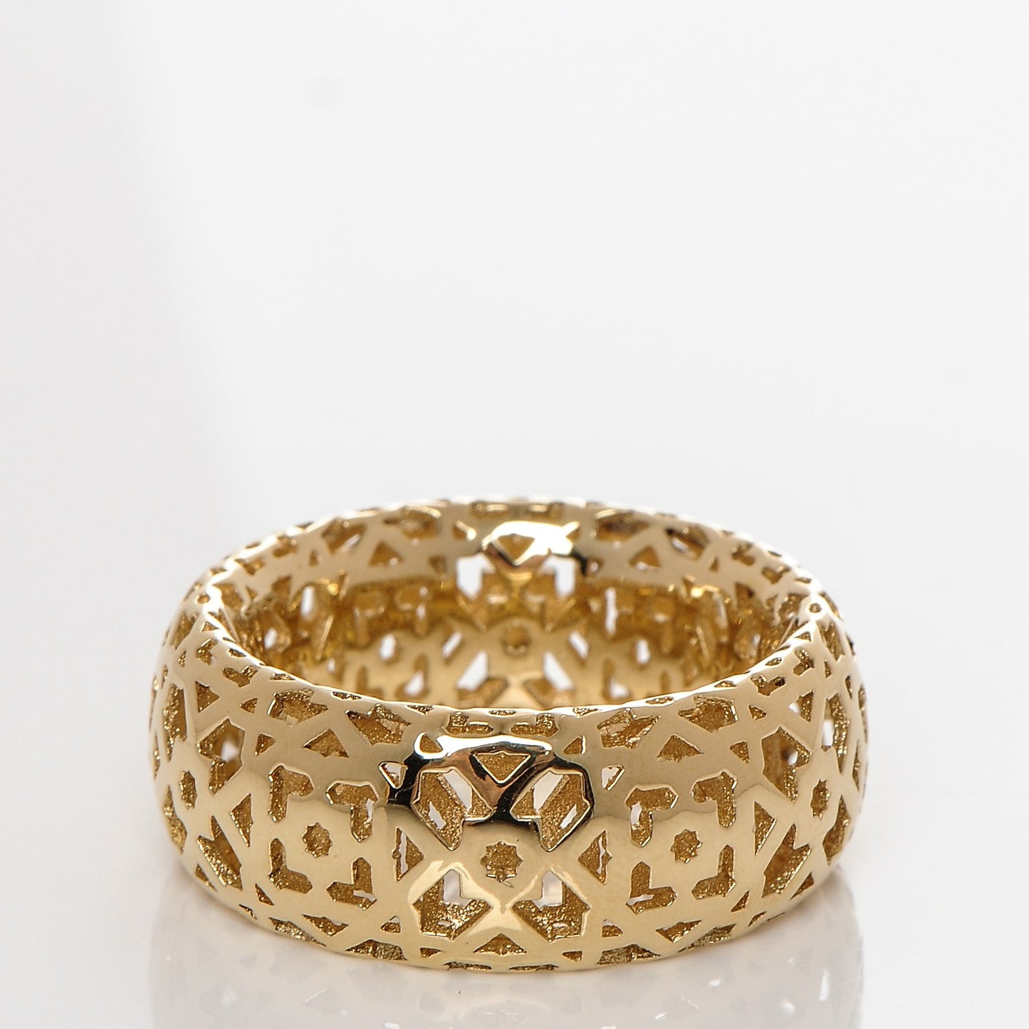 18K Yellow Gold Paloma Picasso Marrakesh Ring 57 8