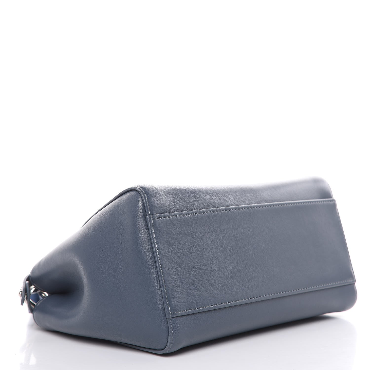 Fendi Nappa Colorblock Mini Peekaboo Iconic Satchel Tempesta Nebula Polvere 4 of 12
