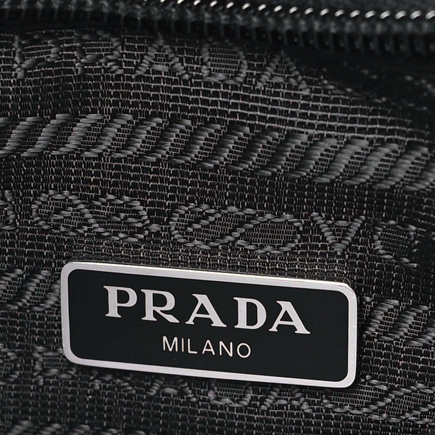 Prada Tessuto Nylon Mini Re-Edition 2000 Bag Black 6 of 10