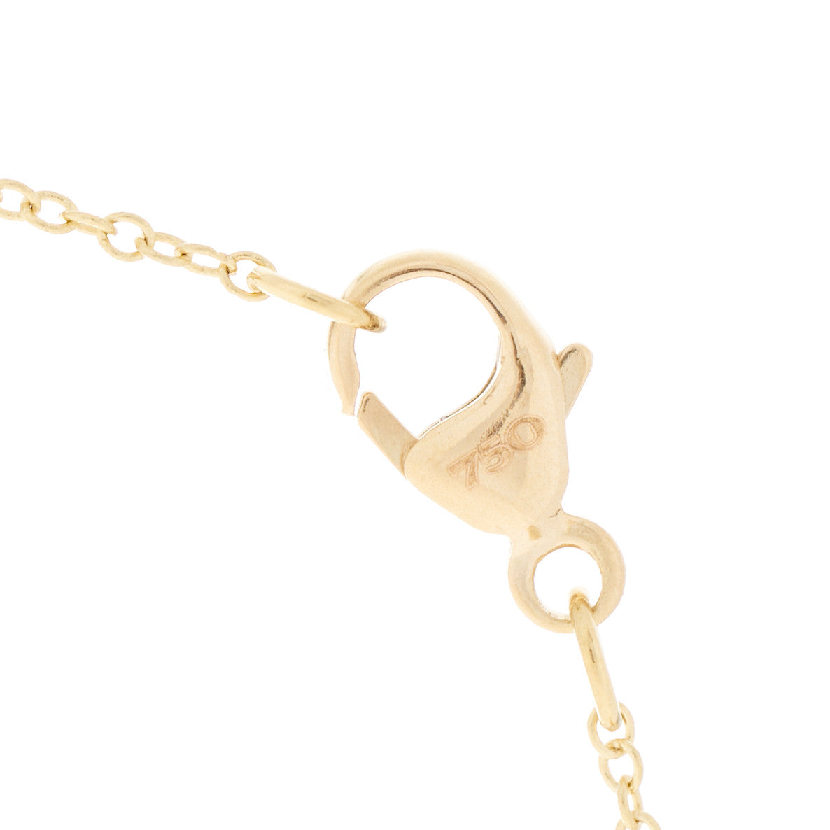 David Yurman 18K Yellow Gold Diamond Cable Collectibles Quatrefoil Pendant Necklace 4 of 4