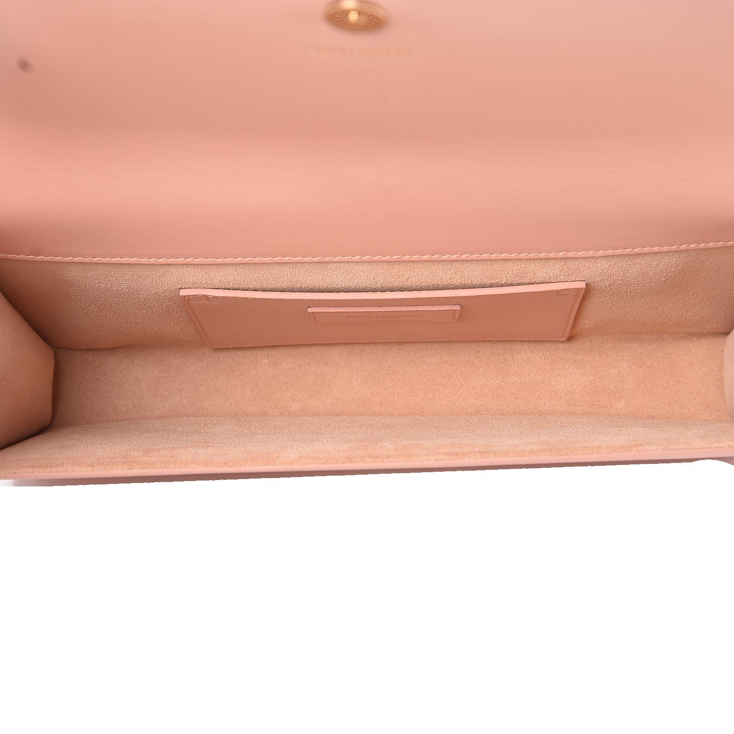 Saint Laurent Smooth Calfskin Classic Monogram Clutch Blush 5 of 8