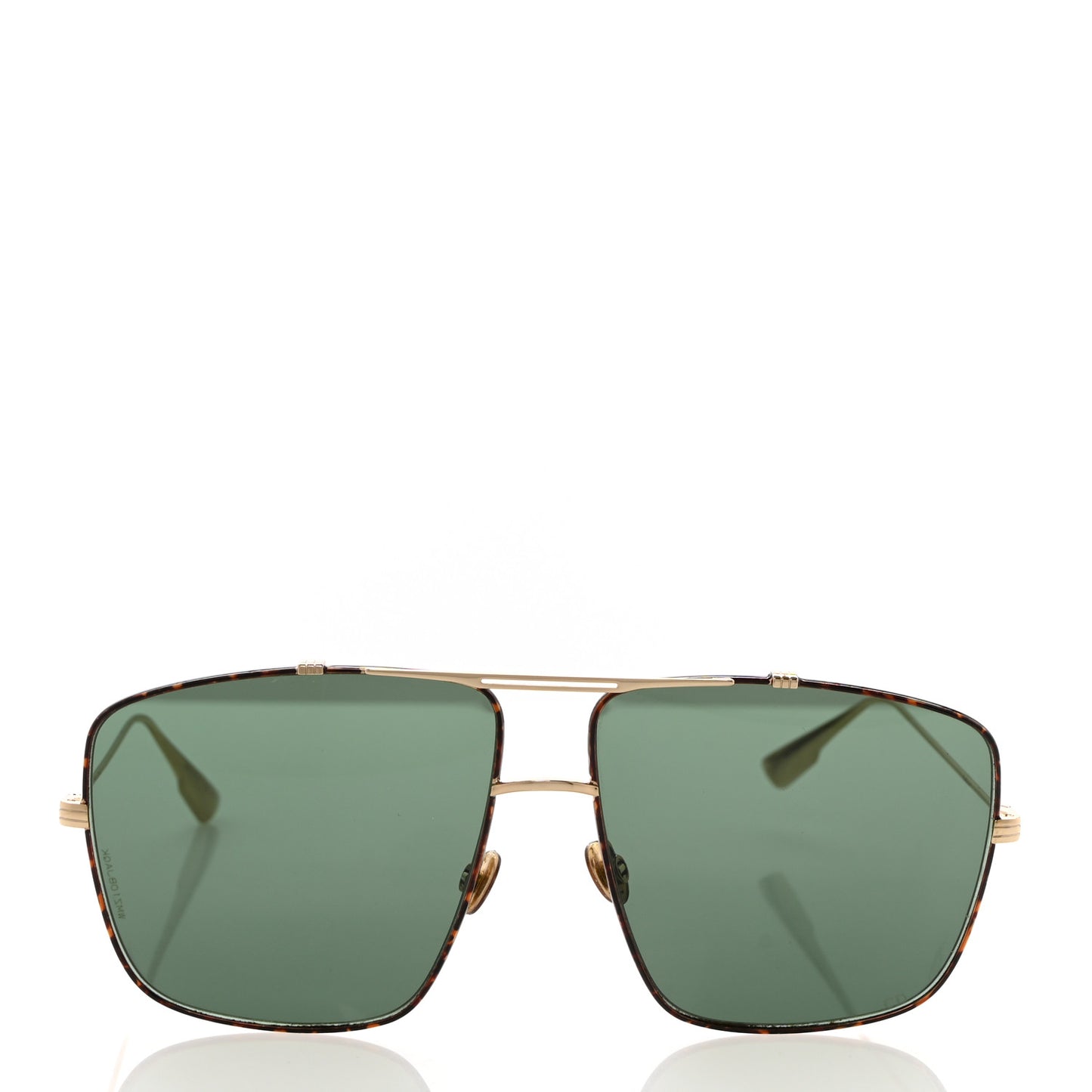 Metal Monsieur 2 Sunglasses Light Gold Havana