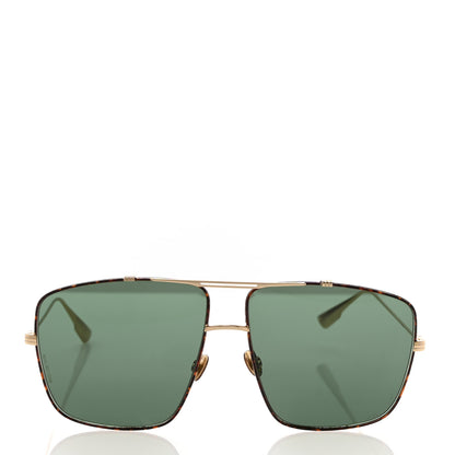 Christian Dior Metal Monsieur 2 Sunglasses Light Gold Havana 2 of 8