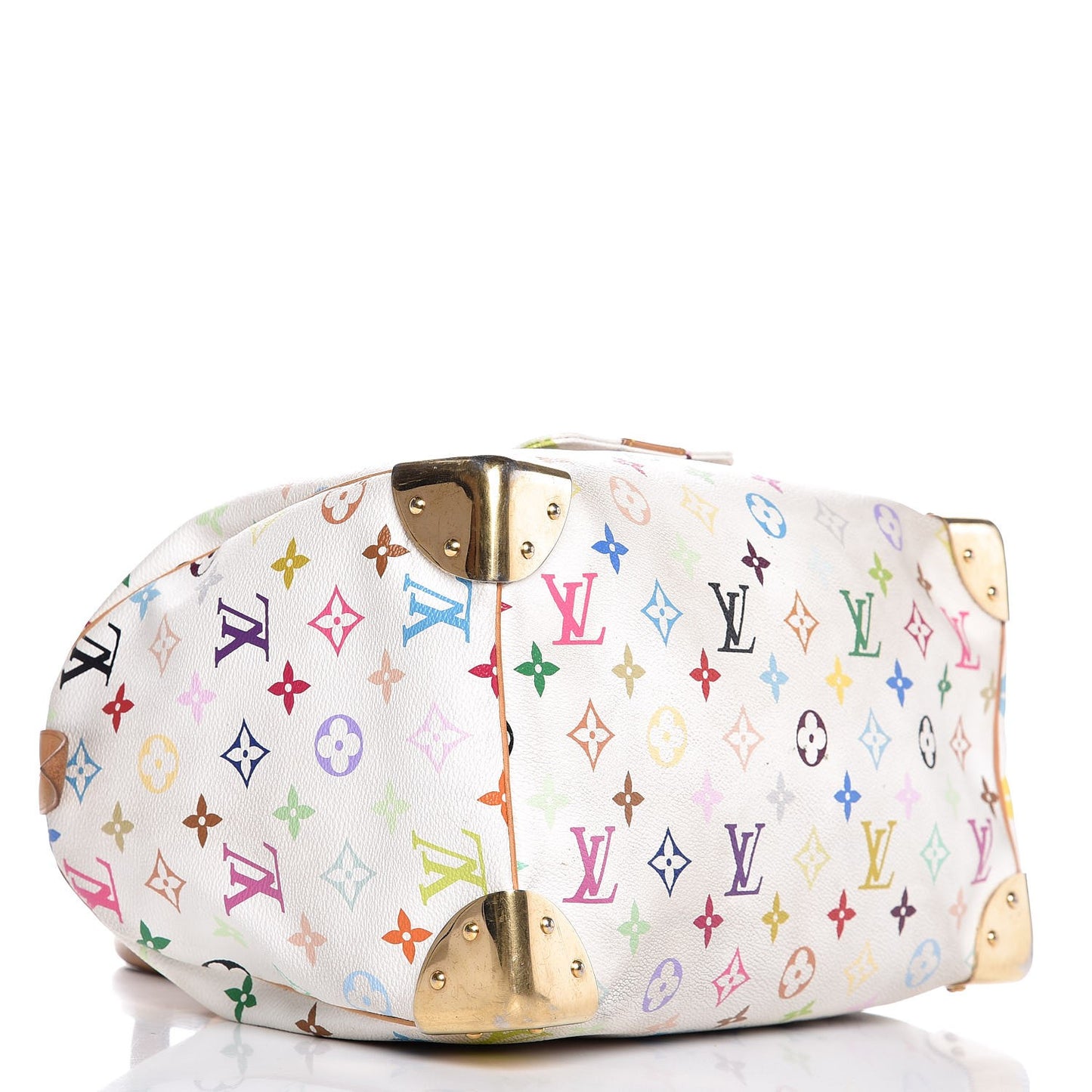 Monogram Multicolor Speedy 30 White