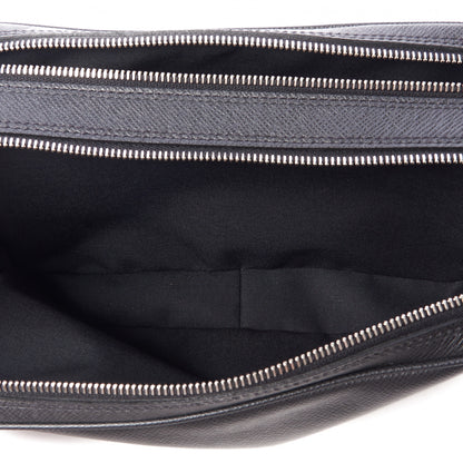 Louis Vuitton Taiga Pochette Marly Dragonee Black 7 of 8