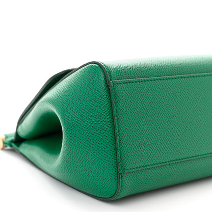 Dolce & Gabbana Dauphine Small Miss Sicily Satchel Green 8 of 9
